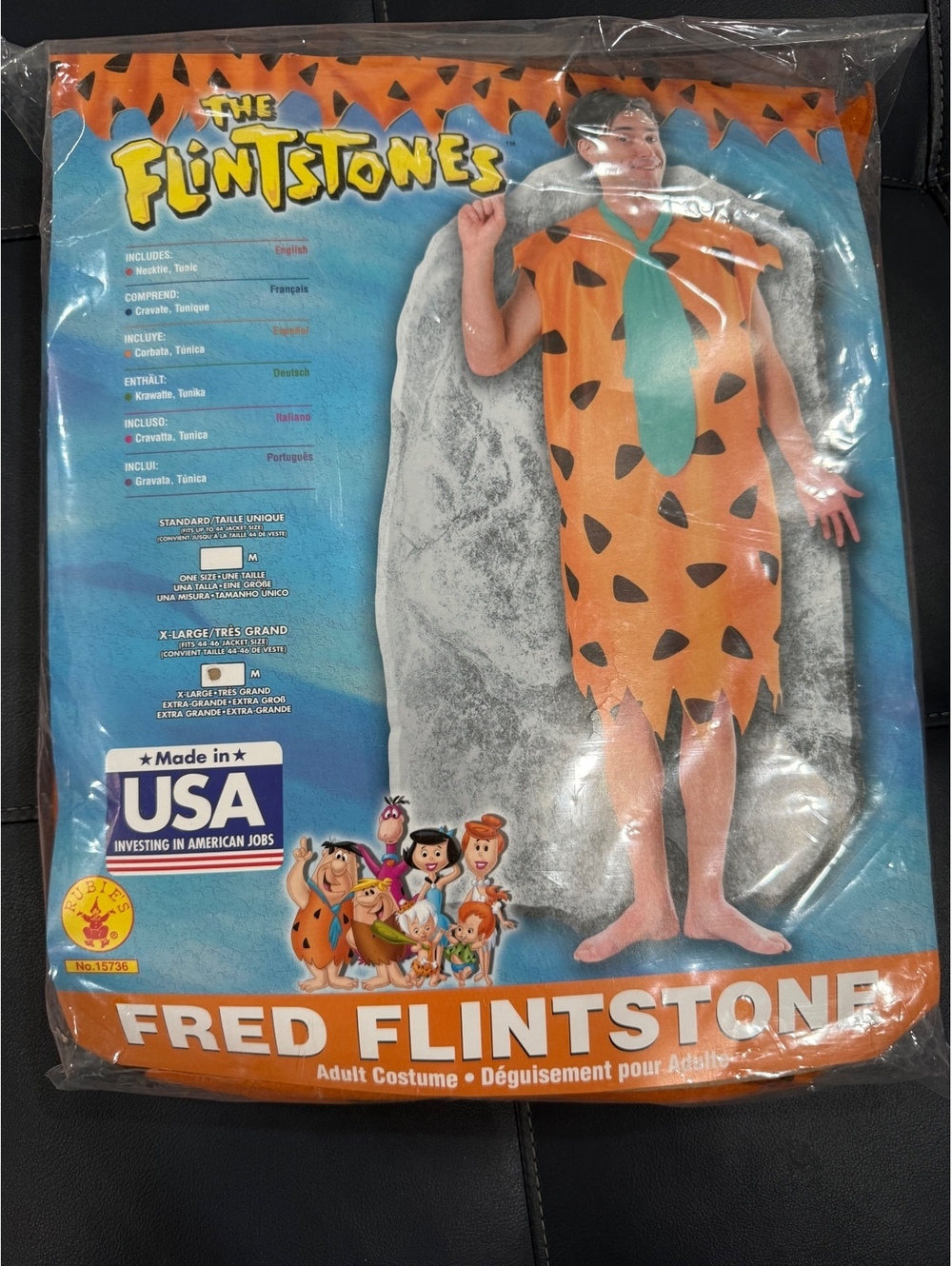 Fred Flintstone adult costume